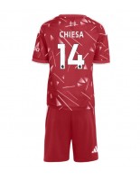 Liverpool Federico Chiesa #14 Domácí dres pro děti 2026-27 Krátký Rukáv (+ trenýrky)